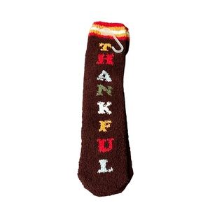 NWT - Cozy Socks for Men - THANKFUL